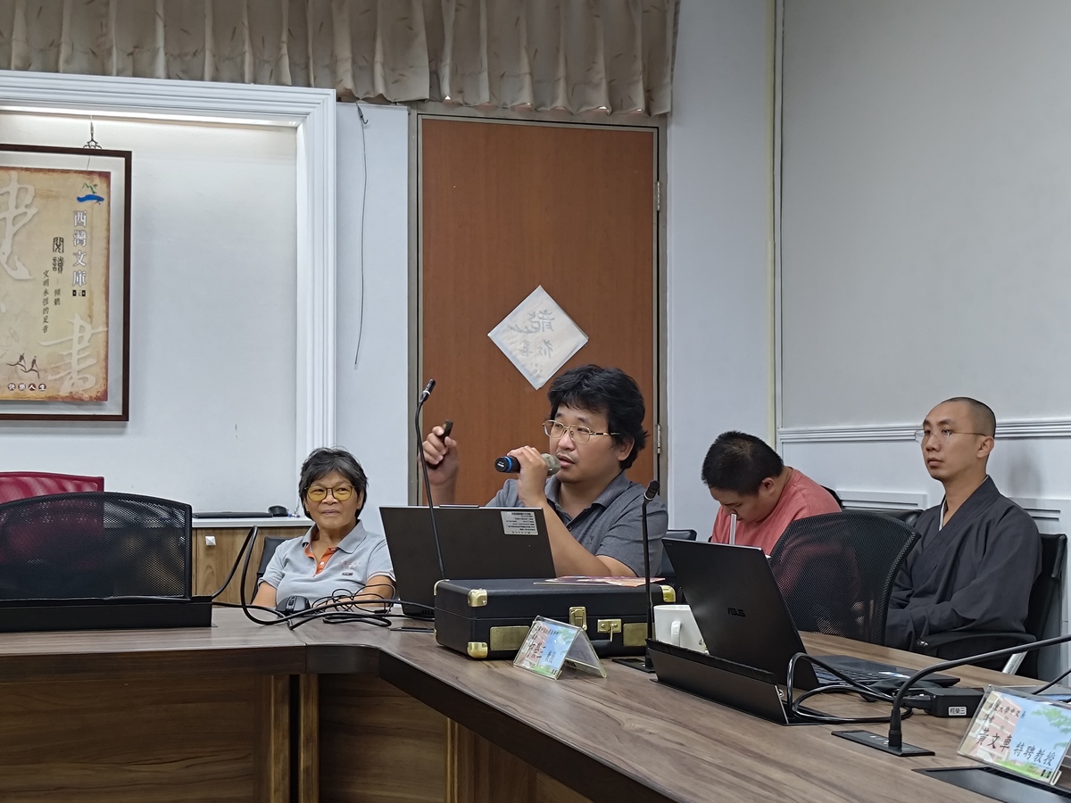 雲林科技大學漢學應用研究所教授柯榮三(另開新視窗/jpg檔)圖片