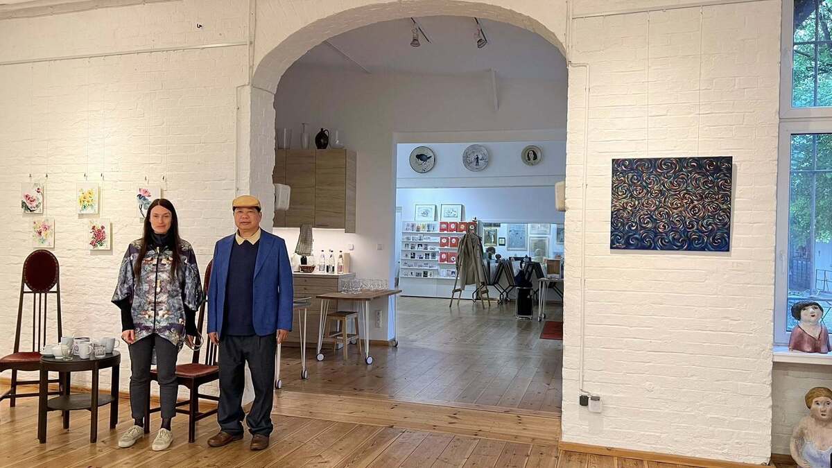 西灣學院王以亮教授德國柏林克特·姆赫哈波特博物館《微碼之光──新存在主義藝術》展覽創作(另開新視窗/jpg檔)圖片