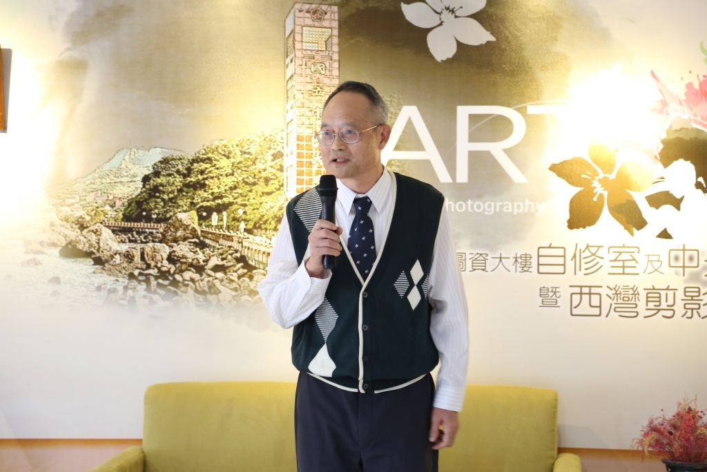 圖資處李錫智處長致詞(另開新視窗/jpg檔)圖片