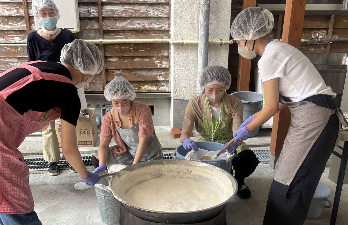 體驗製作傳統「おぼろ豆腐」(另開新視窗/jpg檔)圖片