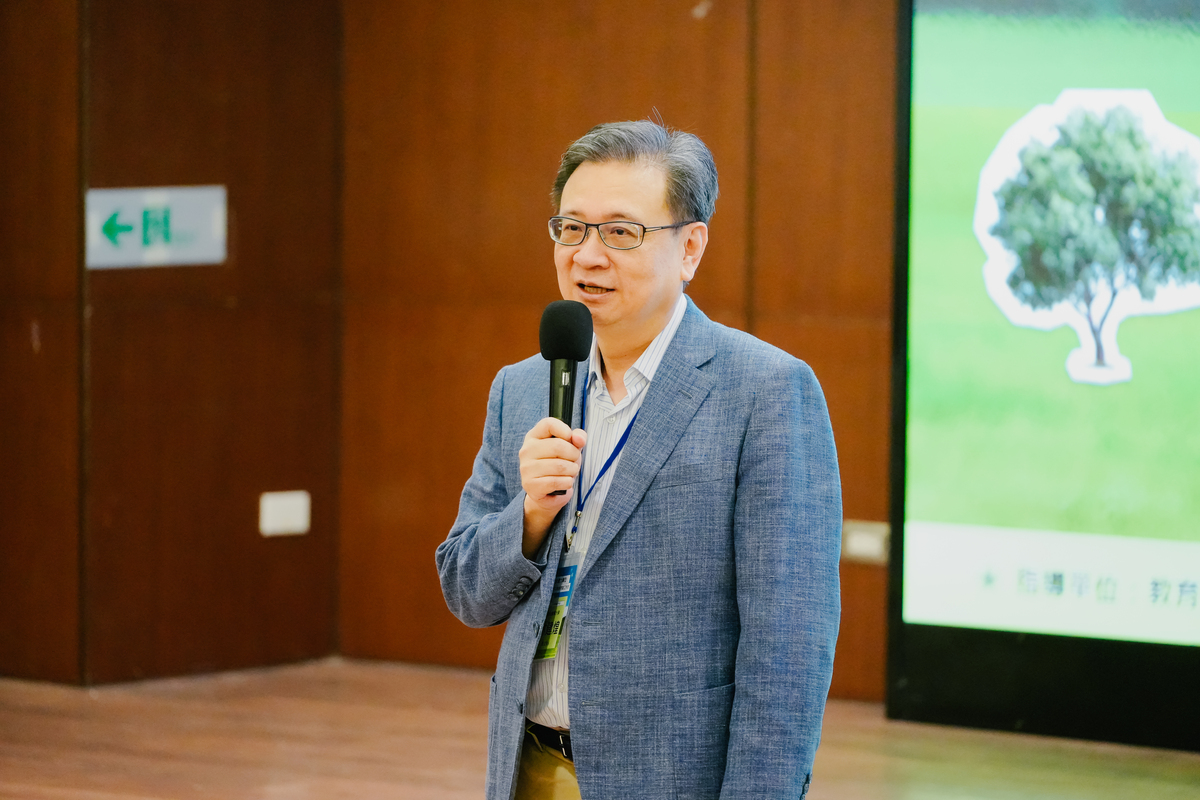 教育部USR推動中心計畫總主持人林建煌(另開新視窗/jpg檔)圖片