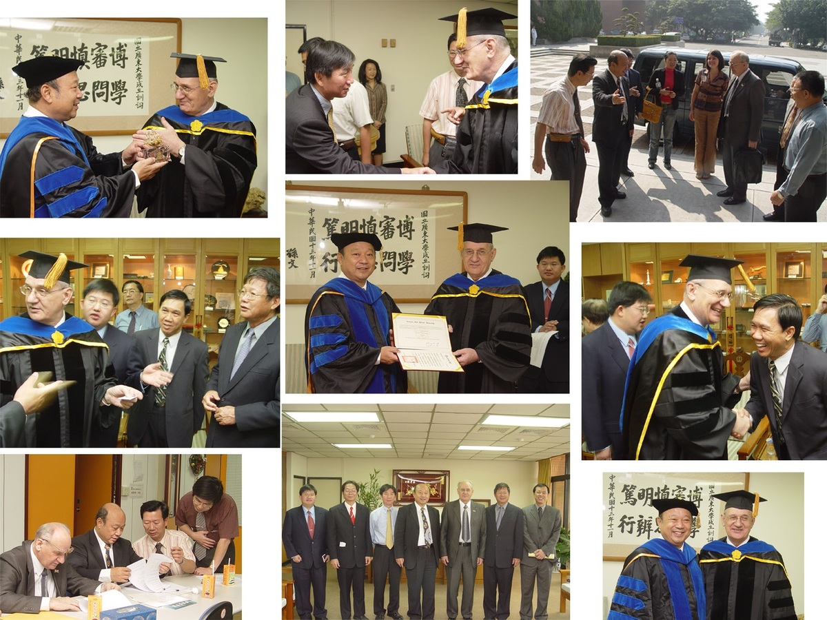 國立中山大學校長張宗仁今（06）日頒授「名譽工學博士」給俄羅斯國立遠東科技大學（Far Eastern State Technical University）校長圖爾莫夫˙那格基˙彼得羅維奇（Gennady P.Turmov），肯定其貢獻，並期許往後兩校學術交流更密切。(另開新視窗/jpg檔)圖片