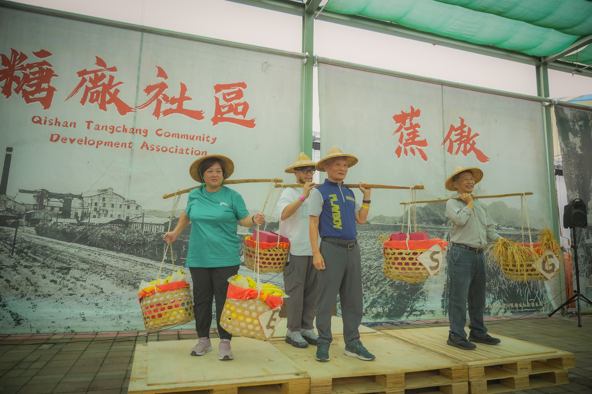 壹東實業、中山管院USR、高雄旗山糖廠社區進行永續共擔儀式(另開新視窗/jpg檔)圖片