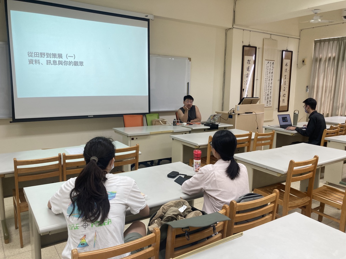「冰山一角」組邀請Chasel創意總監開設工作坊(另開新視窗/jpg檔)圖片