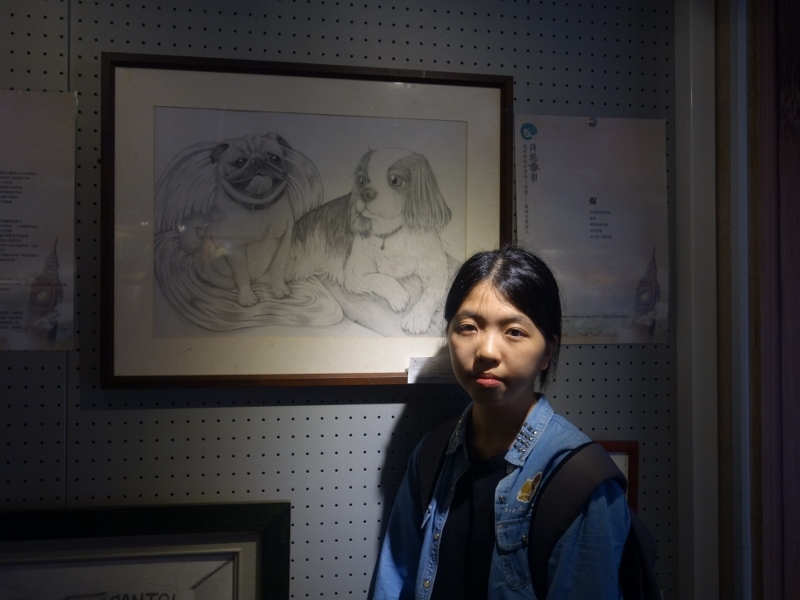 框一幅腦海中的景 中山大學美術社畫出想像(另開新視窗/jpg檔)圖片
