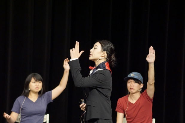 「啟航滑行前 傾聽我說」劇藝系飛安戲劇競賽奪冠(另開新視窗/jpg檔)圖片