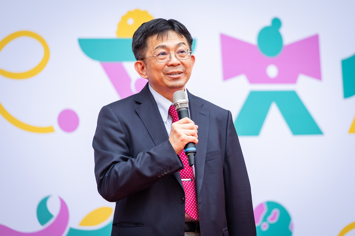 國立中山大學校長李志鵬指出，透過參與多元文化活動，有助學生培養跨文化溝通能力，提升進入國際場域的競爭力。(另開新視窗/jpg檔)圖片