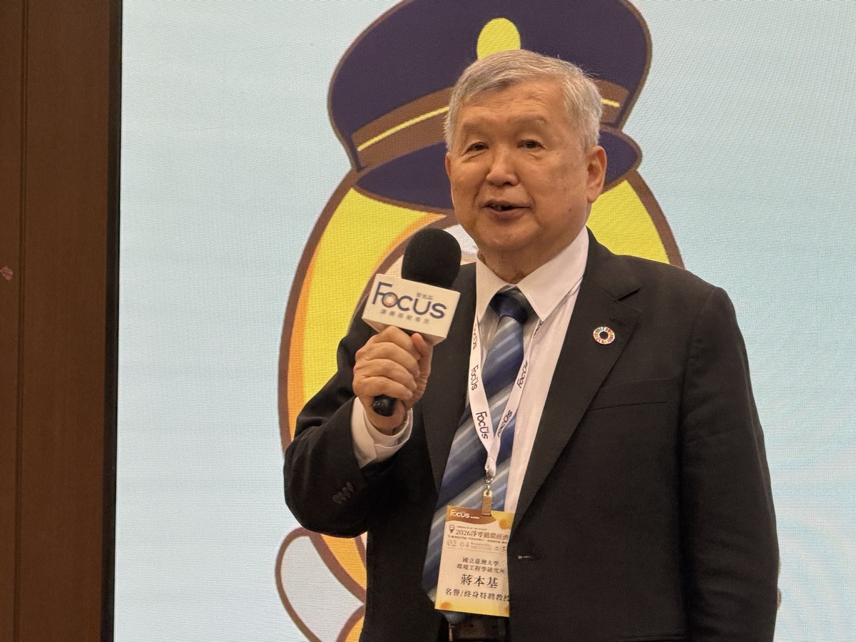 國立臺灣大學環境工程學研究所終身特聘教授蔣本基。(另開新視窗/jpg檔)圖片