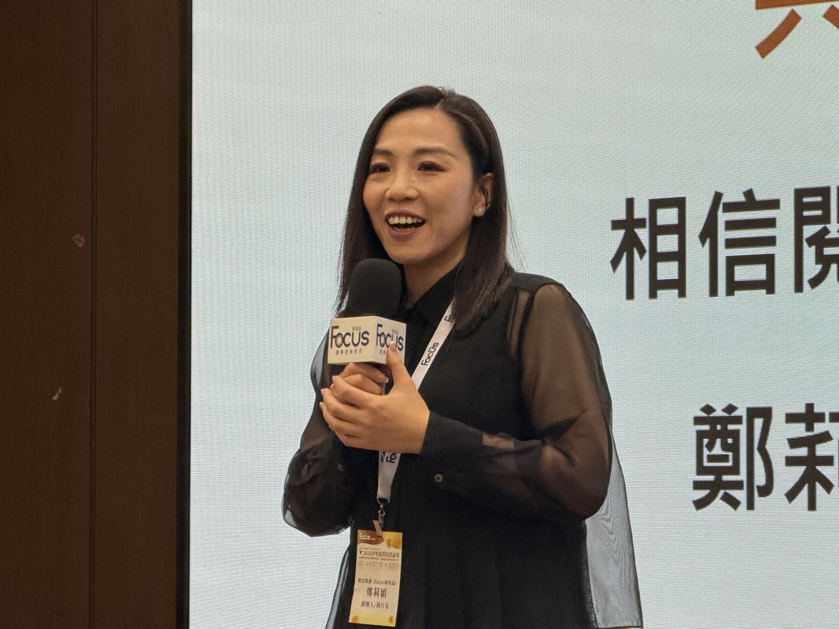 相信閱讀「Focus聚焦誌」創辦人兼執行長鄭莉穎。(另開新視窗/jpg檔)圖片