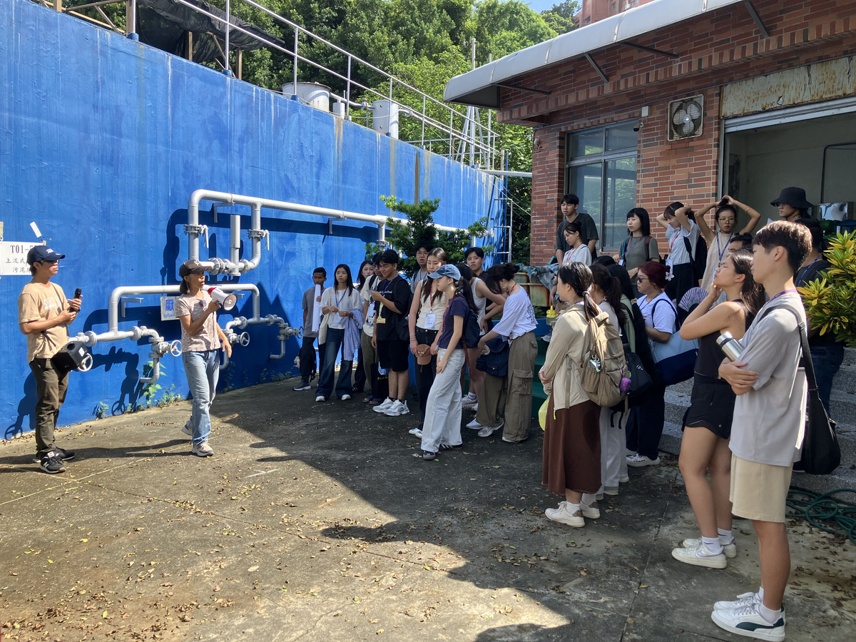 參觀中山大學汙水處理廠。(另開新視窗/jpg檔)圖片