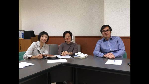 左起為社會系王梅香助理教授、音樂系李思嫻副教授及劇場藝術學系林宜誠助理教授。(另開新視窗/jpg檔)圖片