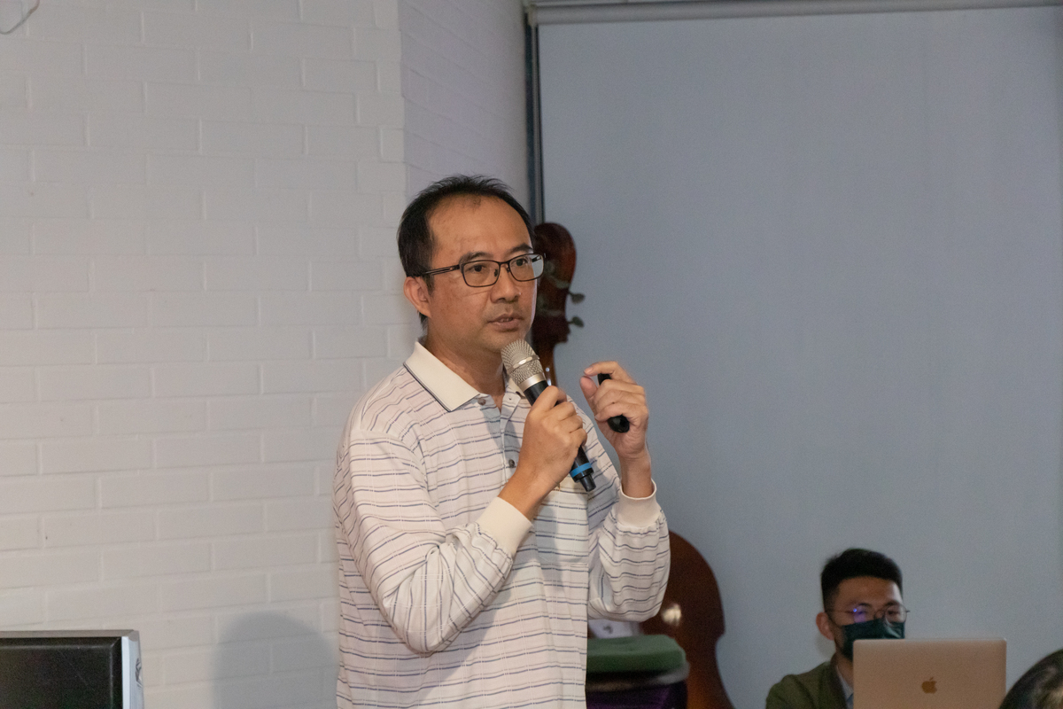 旗美社大校長張正揚
